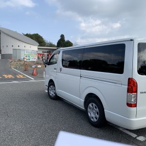 4~ ハイエース・車中泊の旅 ~~~道の駅　黒井山グリーンパーク