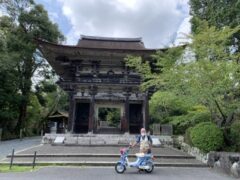 原付バイクで　2泊3日の京都・滋賀 旅