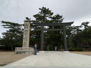 島根県・夜明け前の・・・⛩️ 出雲大社・・・🚶‍♂️🚶‍♀️🚶‍♂️